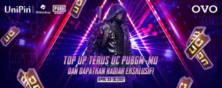 Top up Unknown Cash sebanyak-banyaknya, dan dapatkan hadiah eksklusif!